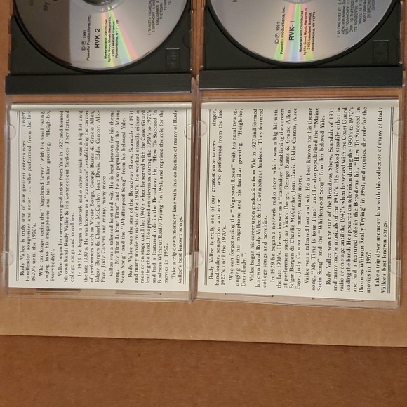 2/$8 Two Rudy Vallee CDs 1920's & 30's pop - Picture 5 of 7